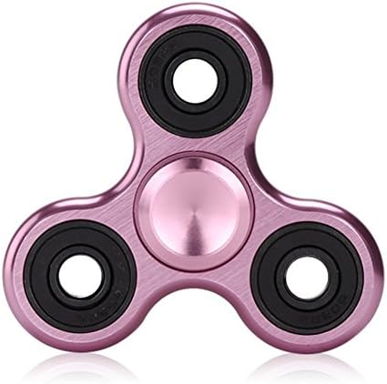 Best Hand Spinners - New Vision Spinner Fidget Toy With Premium Hybrid Bearing -High Speed Spinner (Rose Gold)