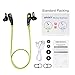 Redlink Sports Wireless Headphones, Sweatproof, In-ear Stereo Earbuds, Premium Sound with Bass, Noise Cancelling for iPhone/iPad /iPod and Android Devices with Mic (Green)