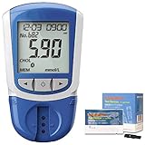 ZZYYZZ Cholesterol Monitor,5 in 1 Measuring