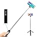 Cyber Cart Bluetooth Selfie Stick with Remote Shutter and Tripod Stand, 270 Degree Rotatable Alloy Extendable Monopod Pole 7.5 to 35.4 inches