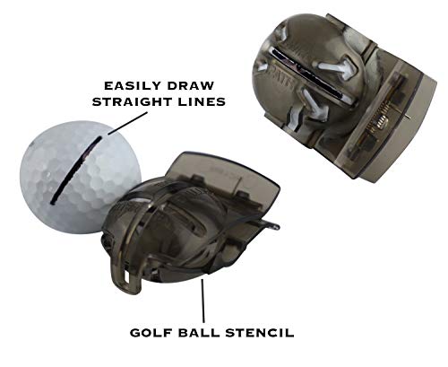 VIXYN Golf Accessories Gift Set - Golf Towel, Golf Club Brush with Groove Cleaner, Foldable Divot Repair Tool with Ball Marker, Golf Ball Line Marker and Tees with Holder - Golf Club Cleaning Kit - Thumbnail 5