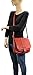 Scarleton Accent Strap Flap Crossbody Bag H153910 - Red