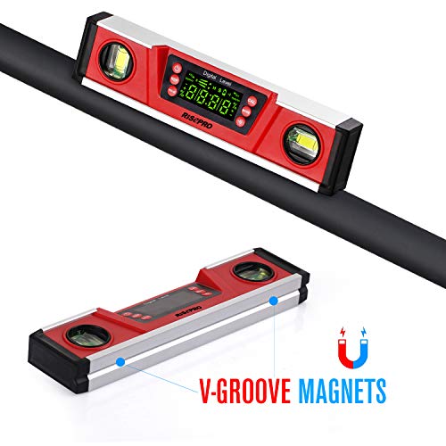 thumbnail image 2 of 24" Digital Torpedo Level & Protractor – Neodymium Magnets, LCD Display, IP54 Rated 2 of 5