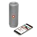 JBL FLIP 4 IPX7 Waterproof Wireless Portable Bluetooth Rechargeable USB Speaker (Gray) (Renewed)