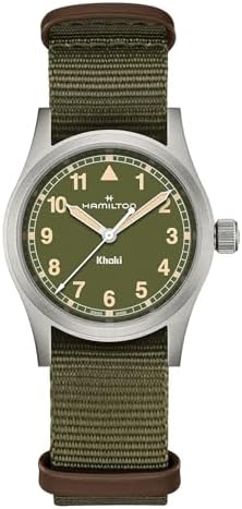 Amazon.com: Hamilton Khaki Field Khaki Quartz Men's Watch, 38mm