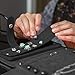 SpecialtyStyles Travel Jewelry Case - Jewelry Organizer with 2 Pouches - Quality Compact Folding