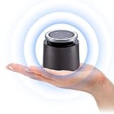 SHIDU T2 Portable Bluetooth 4.2 Speakers, with Sensitive Touch Control & Built-in Microphone for Calls, Perfect for iPhone, iPad, Desktop, Laptop and More (Black)