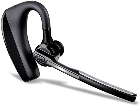 (New)Bluetooth headset V4.1, Wireless Earpiece with Noise Cancellation  for Meeting,Driving,Talking, Music Compatible with iPhone, Android Cell Phones.