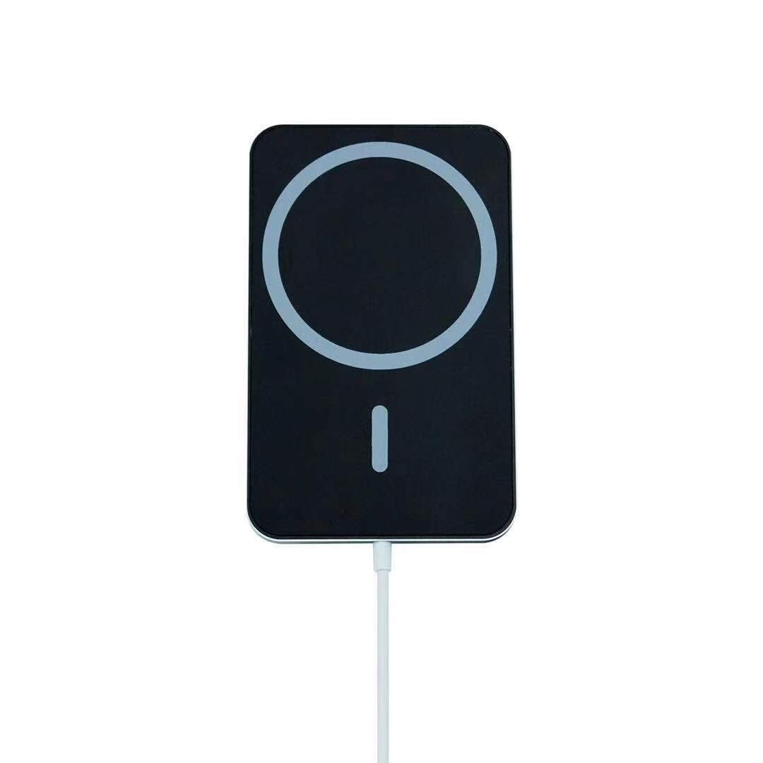 Magnetic Wireless Car Charger, Vent Mount Wireless Charger, 15W Fast charger, Magnet Phone Holder Stand, for iPhone 12/12 Pro/Pro Max/Mini(Black)