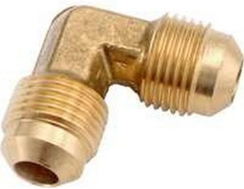 Anderson 754055-10 2-Way Tube Elbow, 90 deg, 5/8 in, Flared, 1400 psi, Brass, 73 deg F