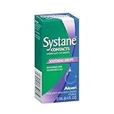Systane Contacts Soothing Drops-0.405 oz, 12mL (Pack of 3)