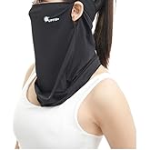 sun protection mask (BLACK)
