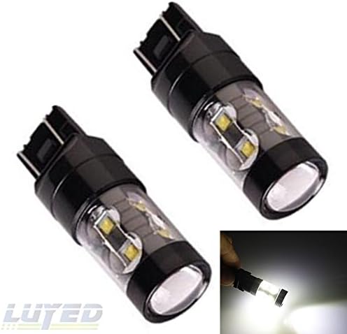 LUYED 2 x Super Bright High Power 50W 10 smd CREE XBD light source White Color 7440 7441 7443 7444 992 LED Bulbs