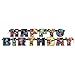 DC Comics Justice League Superheros Birthday Party Supplies Pack Bundle Serves 16 ; Plates, Cups, Napkins, Banner, & Table Cover
