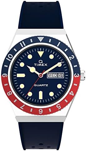 Amazon.com: Timex Men's Q 1978 Day/Date 37mm Watch - Black Strap