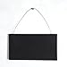 NIKKY HOME Distressed Please Remove Your Shoes Decorative Wooden Hanging Wall Sign 8.37 x 0.37 x 4.5 Inches Black