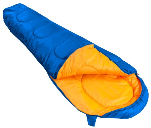 [- Vango Saturn Unisex Outdoor Sleeping Bag available in Atlantic - Size 210 x 80 cm  -]