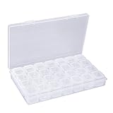 OPount 28 Grids Diamond Embroidery Box Diamond Painting Accessory Storage Box for DIY Art Craft