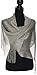 ShineGlitz Shawls and Wraps for Evening Dresses, Metallic Glitter Shawls for Women, Sparkling Wedding Metallic Silver Shawl Gift