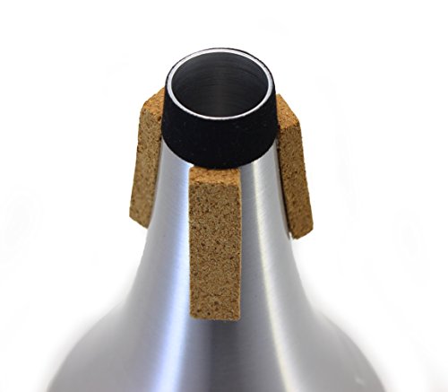 LotFancy Trumpet Straight Mute, Aluminum