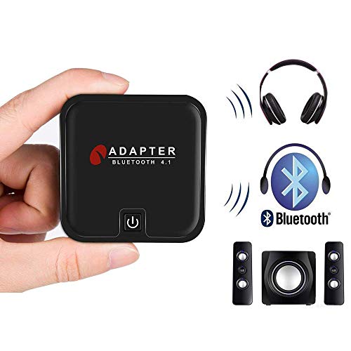 Baile Bluetooth Transmitter and Receiver, Digital Optical TOSLINK and 3.5mm Wireless Audio Adapter for TV/Home Stereo System – aptX Low Latency