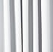 Amazon Basics Room Darkening Blackout Window Curtain with Rod Pocket and Tie Back, 52 x 63 Inches, White - Set of 2