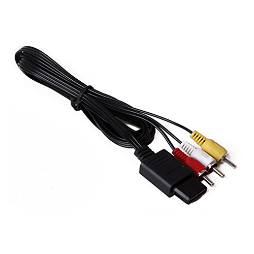 Nintendo AV Cable Audio Video AV RCA Cable for Nintendo Game N64 Cable 2 Pack
