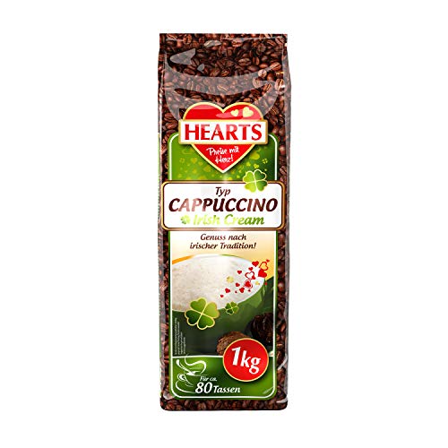 HEARTS Cappuccino Irish Cream 1 kg - Genuss nach irischer Tradition