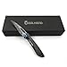 Cool Hand 3'' Super Light Folding Pocket Knife, Liner Lock, 2'' Damascus Blade with Carbon Fiber Scale