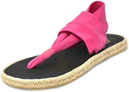 Nalho Women’s Yoga Mat Memory Foam Espadrilles Sandals, Ganika