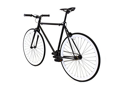 Golden Cycles Single Speed Fixed Gear Bike with Front & Rear Brakes