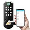 Sifely Keyless Entry Door Lock, Keypad Door Lock, Keyless Door Lock, Fingerprint Door Lock, Biometric Door Lock, Keypad…