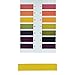 PH 1-14 Test Paper - Pistha 80 PCS PH 1-14 Test Paper Litmus Strips Tester for Saliva Urine Water Soil Testing Universal Application