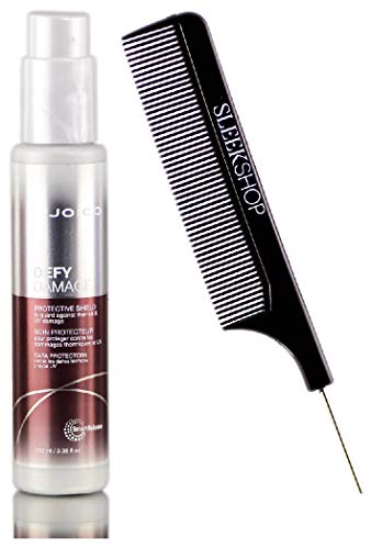 Joico DEFY DAMAGE Protective SHIELD (with Sleek Steel Pin Tail Comb) Daily Leave-in Guard Against Th - //medicalbooks.filipinodoctors.org