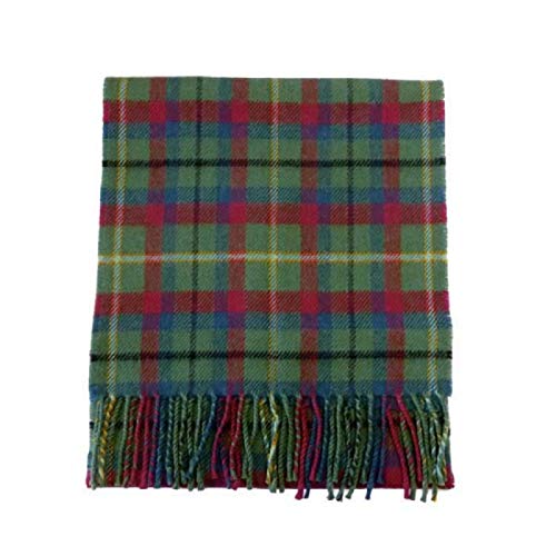 USA Kilts Irish County Mayo Wool Tartan Plaid Scarf Made in Scotland