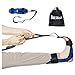 DRESHah Foot Stretcher - Stretch Strap for Plantar Fasciitis, Achilles Tendon, Heel Spur and Leg Muscle Relief – Hamstring, Quad, Calf, Ankle, Hip Aid