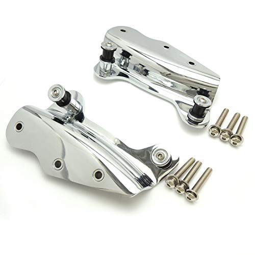 BBUT Chrome 4 Point Docking Hardware Kit for Harley Davidson Touring Road King Street Glide 2009 2010 2011 2012 2013 BBUT Chrome 4 Point Docking Hardware Kit for Harley Davidson Touring Road King Street Glide 2009 2010 2011 2012 2013