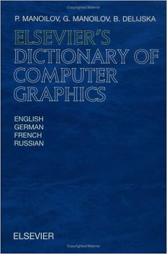Elseviers Dictionary Of Computer Graphics In English - 