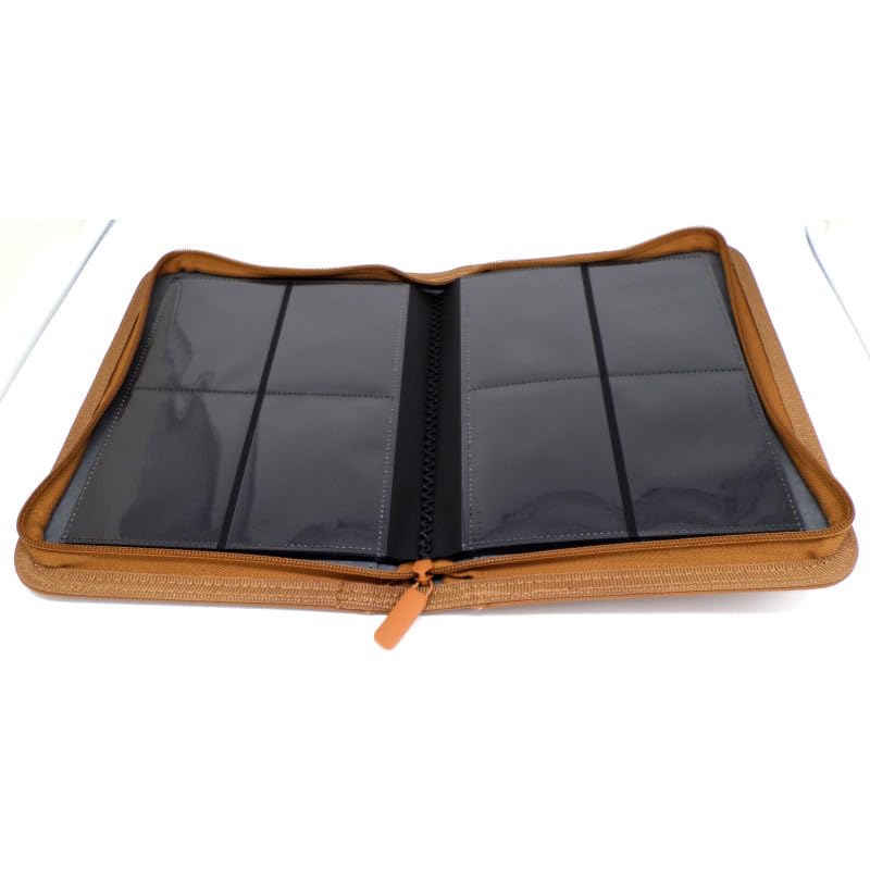 docsmagic.de Premium Pro-Player 4-Pocket Zip-Album - 160 Card Binder - MTG - PKM - YGO