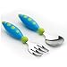 Gerber Graduates Safety Fork and Spoon Set in Assorted Colors, 2-Piece Set