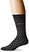 HUGO Men's Frank Dots Crew Sock, Grey, 7-13/Shoe Size 6-12