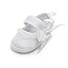 Delebao Baby Girl Infant Baptism Dance Ballerina Slippers with Bow Ribbon
