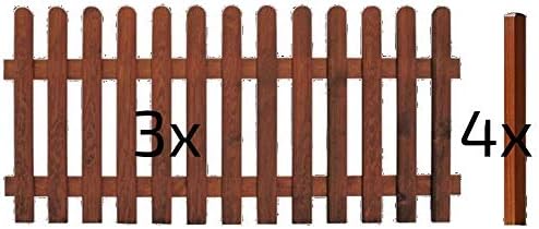 Cerland Vigo Braun Zaunserie Sichtschutz Zaun Schutzzaun Gartenzaun 5 50m Neu Amazon De Baumarkt