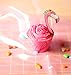 45 PCS Flamingo/Pineapple/Palm Cupcake Toppers Wrappers - Luau Tropical Hawaiian Pool Party Supplies Cake Decorations