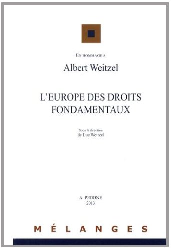 L' Europe des droits fondamentaux