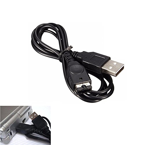 Exlene gameboy advance sp charger (2 Pack), GBA sp charger cable cord Compatible with DS NDS GBA Game Boy Advance SP - Thumbnail 4