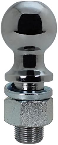 Quick Products QP-HB3016B 2-5/16" Chrome Hitch Ball - 1-1/4" Diameter x 2-1/2" Long Shank - 12,000 lbs.