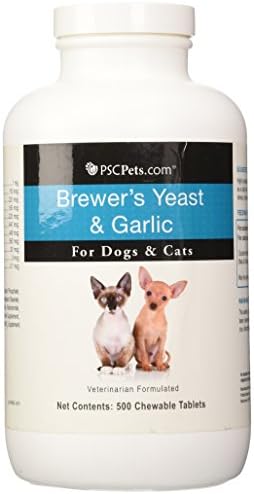 Brewer's Yeast and Garlic Chewable Tablets for Dogs and Cats