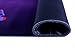 iKammo Large Desk Pad Extended Gaming Mouse Pad Big Cute Purple Butterfly Mouse Pad for Girls Women-Non-Slip Rubber Base Sticthed Edge Mousepad (35