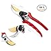 Titanium Pruning Shears – Best Pruning Tools,Pruning Snip,Tree Trimmer, Garden Shears, Hand Pruner-Included cow leather Sheath, Shrub & Hedge Clippers.thumb 3